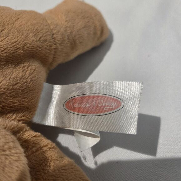 Melissa and Doug Puppy Dog Brown 10" Plush Stuffed Animal Lovey Toy - Picture 4 of 4